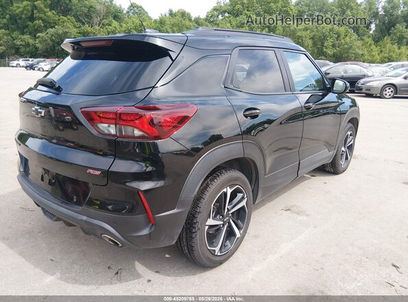 KL79MTSL7MB162767 2021 CHEVROLET TRAILBLAZER Black უკანა მარჯვენა