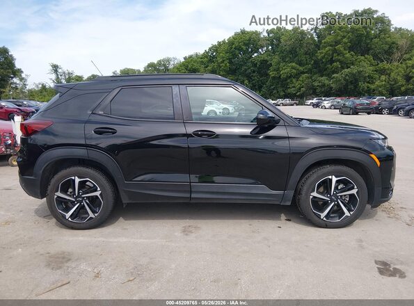 KL79MTSL7MB162767 2021 CHEVROLET TRAILBLAZER Black უკანა სალონის ხედი