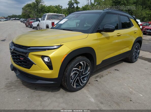 KL79MTSL7SB016656 2025 CHEVROLET TRAILBLAZER Yellow 