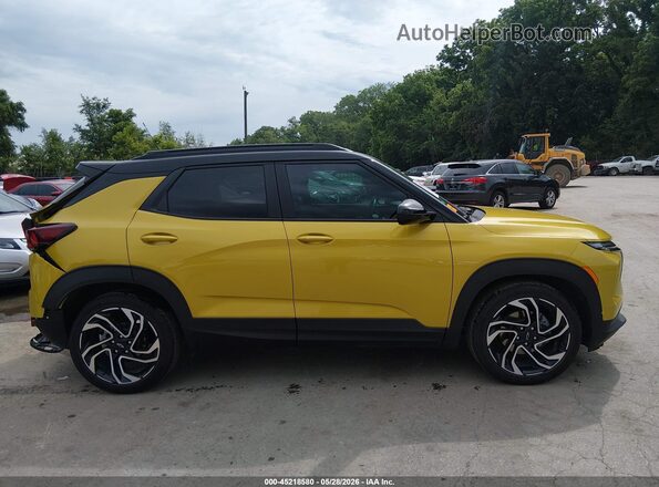 KL79MTSL7SB016656 2025 CHEVROLET TRAILBLAZER Yellow 