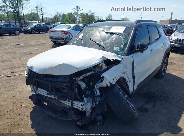 KL79MTSL8NB075221 2022 CHEVROLET TRAILBLAZER White Vista frontal