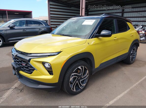 KL79MTSL9RB043447 2024 CHEVROLET TRAILBLAZER Yellow Front left