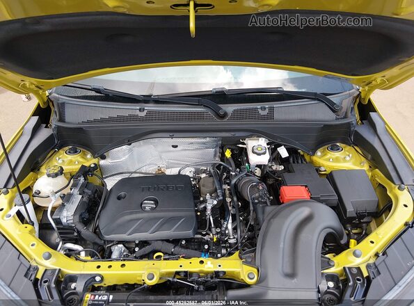 KL79MTSL9RB043447 2024 CHEVROLET TRAILBLAZER Yellow Rear view