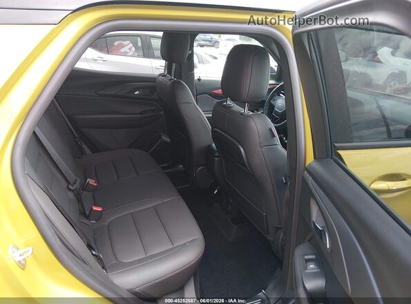 KL79MTSL9RB043447 2024 CHEVROLET TRAILBLAZER Yellow VIN sticker view