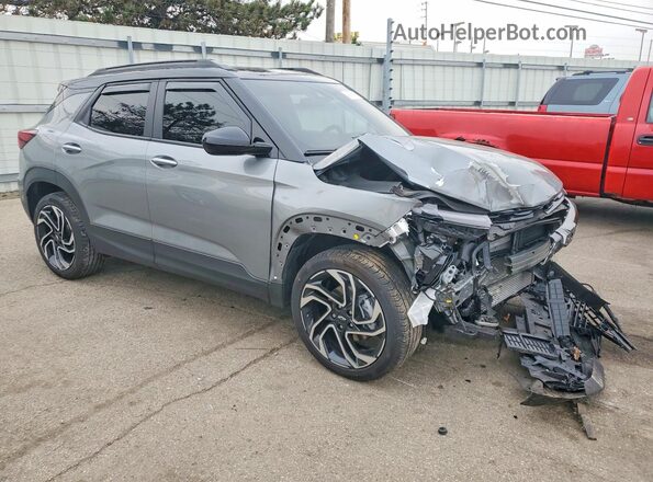 KL79MTSL9SB110246 2025 CHEVROLET TRAILBLAZER Silver Front right