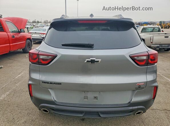 KL79MTSL9SB110246 2025 CHEVROLET TRAILBLAZER Silver Rear view