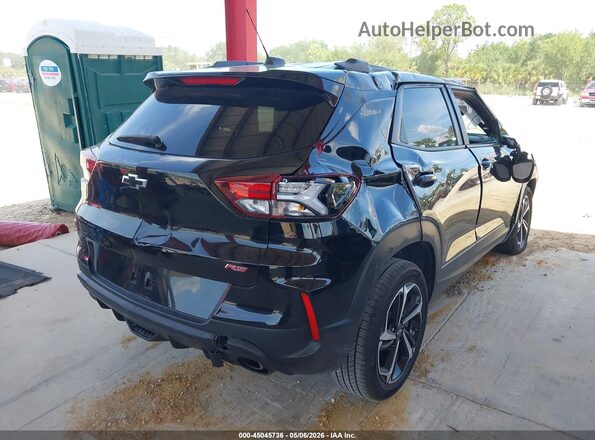 KL79MTSLXPB131775 2023 CHEVROLET TRAILBLAZER Черный Задняя правая четверть