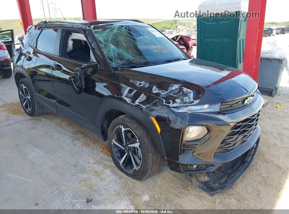 KL79MTSLXPB131775 2023 CHEVROLET TRAILBLAZER Черный Вид спереди