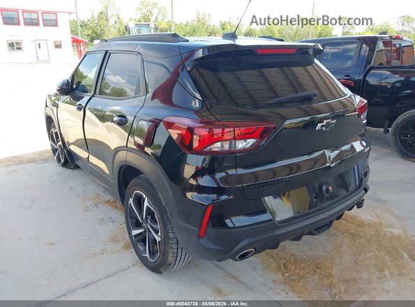 KL79MTSLXPB131775 2023 CHEVROLET TRAILBLAZER Черный Задняя левая четверть
