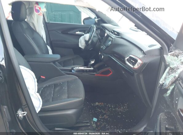 KL79MTSLXPB131775 2023 CHEVROLET TRAILBLAZER Черный Вид салона спереди