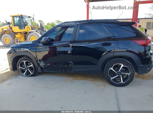KL79MTSLXPB131775 2023 CHEVROLET TRAILBLAZER Черный Панорамный вид салона 360°