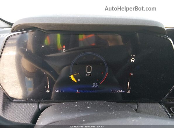 KL79MTSLXSB008843 2025 CHEVROLET TRAILBLAZER Blue უკანა სავარძლების ხედი