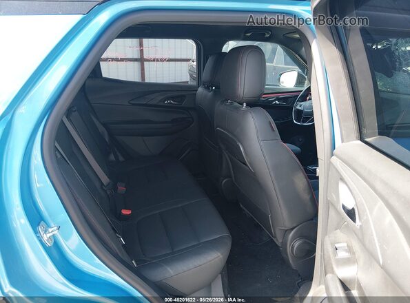 KL79MTSLXSB008843 2025 CHEVROLET TRAILBLAZER Blue VIN კოდის სტიკერის ხედი