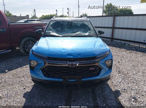 KL79MTSLXSB008843 2025 CHEVROLET TRAILBLAZER Blue ხელსაწყოთა პანელის ხედი