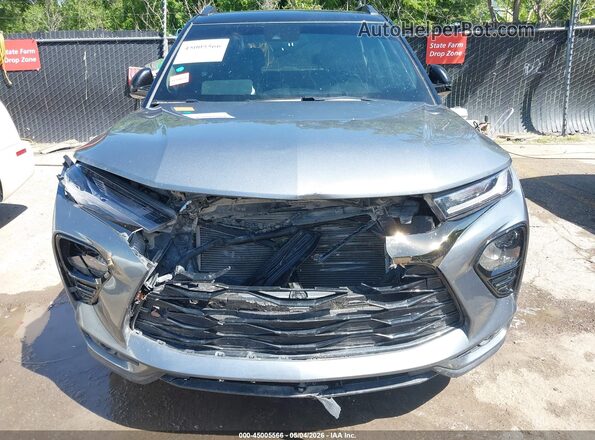 KL79MUSL0NB052585 2022 CHEVROLET TRAILBLAZER Silver წინა ხედი