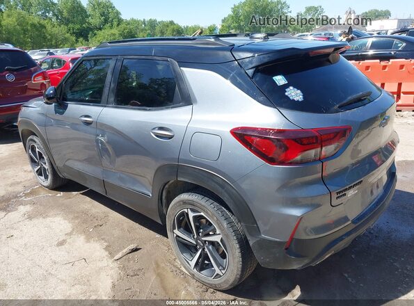 KL79MUSL0NB052585 2022 CHEVROLET TRAILBLAZER Silver უკანა მარცხენა