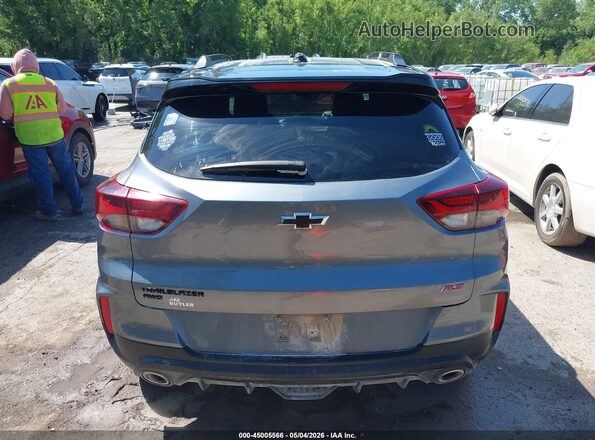 KL79MUSL0NB052585 2022 CHEVROLET TRAILBLAZER Silver 
