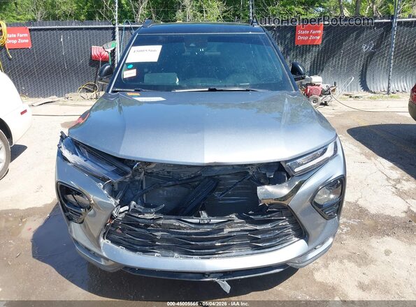KL79MUSL0NB052585 2022 CHEVROLET TRAILBLAZER Silver ხელსაწყოთა პანელის ხედი