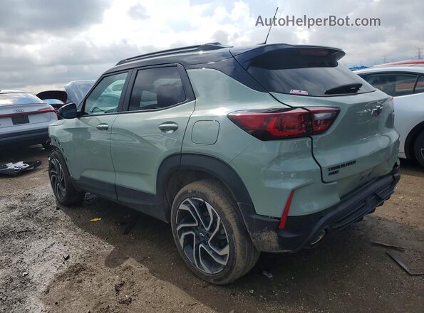 KL79MUSL0RB092591 2024 CHEVROLET TRAILBLAZER Зеленый Задняя левая четверть