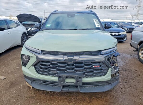 KL79MUSL0RB092591 2024 CHEVROLET TRAILBLAZER Зеленый Вид спереди