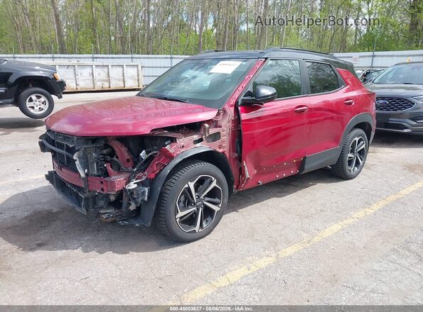KL79MUSL2MB122585 2021 CHEVROLET TRAILBLAZER Red 