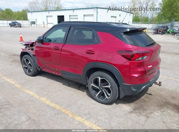 KL79MUSL2MB122585 2021 CHEVROLET TRAILBLAZER Red 