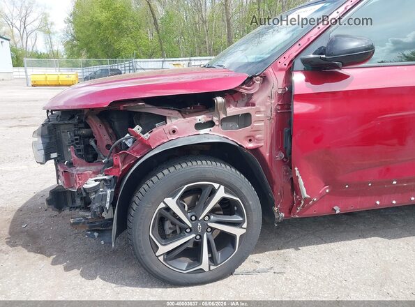 KL79MUSL2MB122585 2021 CHEVROLET TRAILBLAZER Red 