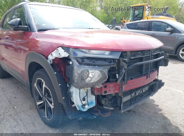 KL79MUSL2MB122585 2021 CHEVROLET TRAILBLAZER Red 