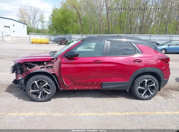 KL79MUSL2MB122585 2021 CHEVROLET TRAILBLAZER Red 