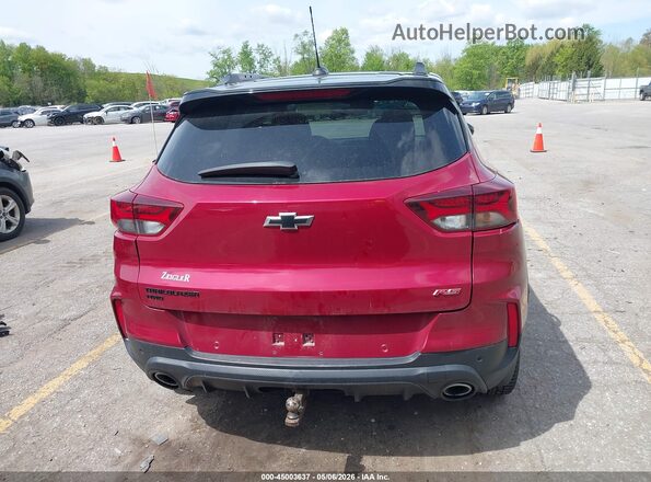KL79MUSL2MB122585 2021 CHEVROLET TRAILBLAZER Red 