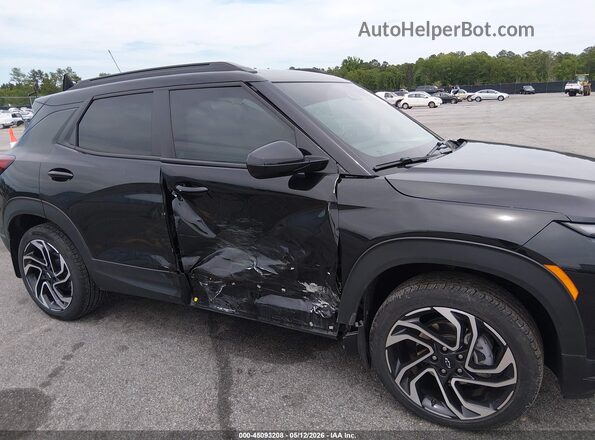 KL79MUSL2RB067854 2024 CHEVROLET TRAILBLAZER Black Front view