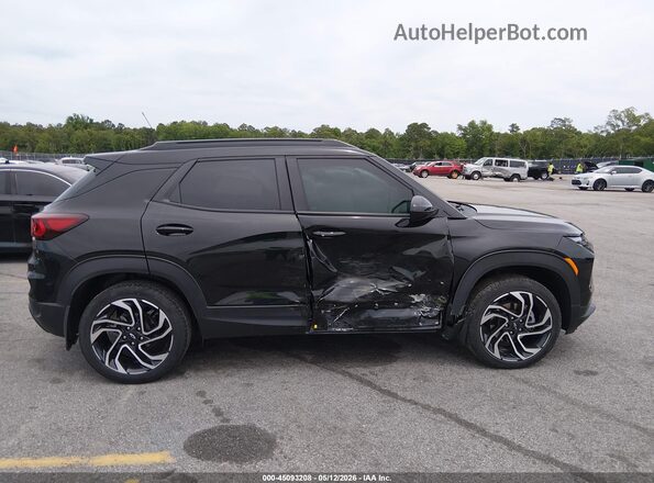KL79MUSL2RB067854 2024 CHEVROLET TRAILBLAZER Black Rear interior view