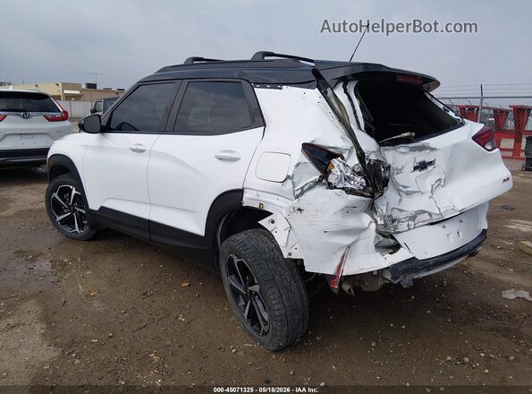 KL79MUSL3MB081125 2021 CHEVROLET TRAILBLAZER White Հետևի ձախ