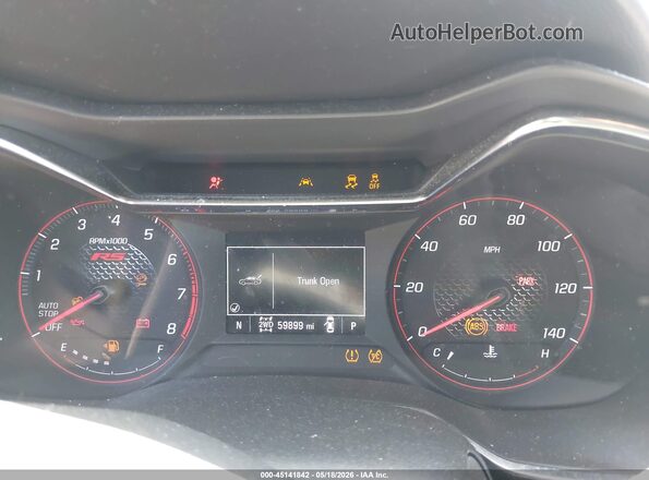 KL79MUSL3NB052693 2022 CHEVROLET TRAILBLAZER Темно-бордовый Вид задних сидений