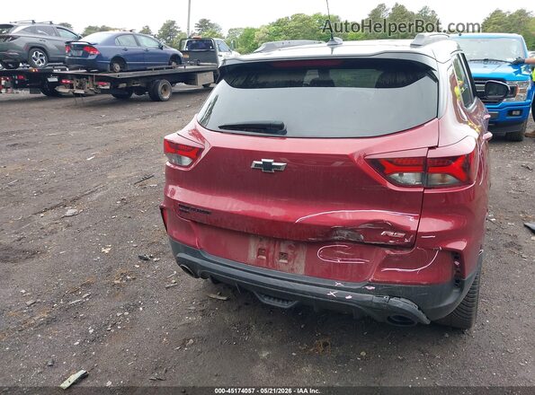 KL79MUSL3NB062544 2022 CHEVROLET TRAILBLAZER Red 