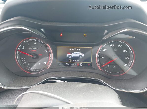 KL79MUSL3PB179639 2023 CHEVROLET TRAILBLAZER Blue Հետևի նստատեղերի տեսք