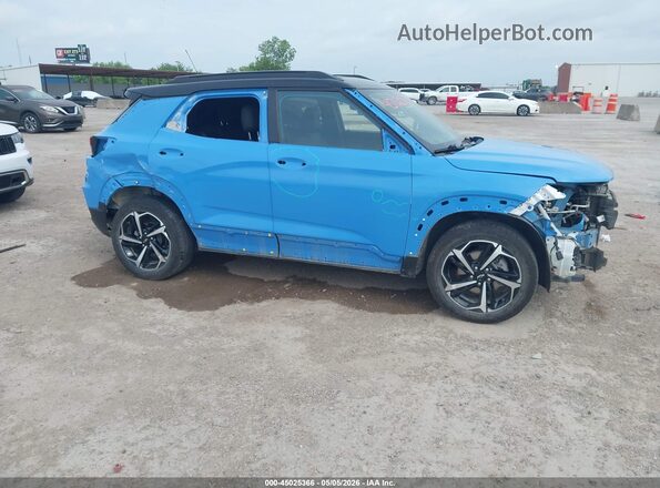 KL79MUSL3PB179639 2023 CHEVROLET TRAILBLAZER Blue Սալոնի 360 աստիճան տեսք