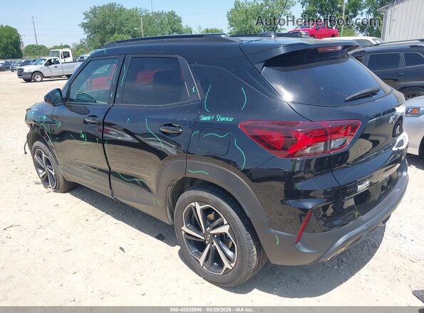 KL79MUSL3PB190950 2023 CHEVROLET TRAILBLAZER Black Rear left