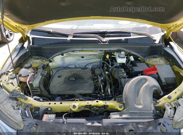 KL79MUSL5RB151327 2024 CHEVROLET TRAILBLAZER Yellow Հետևի տեսք