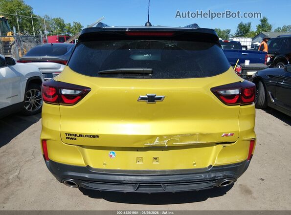 KL79MUSL5RB151327 2024 CHEVROLET TRAILBLAZER Yellow 