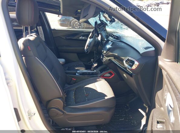 KL79MUSL6MB126977 2021 CHEVROLET TRAILBLAZER White Вид салону спереду