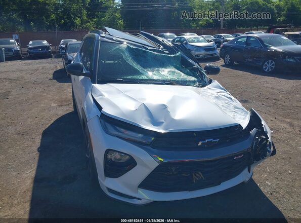 KL79MUSL6MB126977 2021 CHEVROLET TRAILBLAZER White 