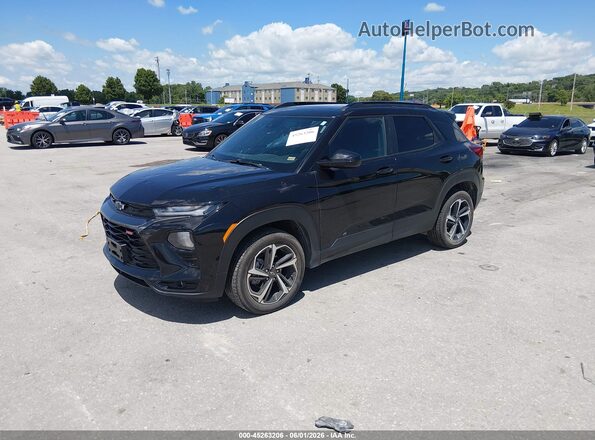 KL79MUSL6PB207093 2023 CHEVROLET TRAILBLAZER Black Передня ліва чверть
