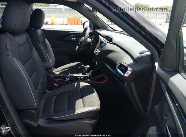 KL79MUSL6PB207093 2023 CHEVROLET TRAILBLAZER Black Вид салону спереду