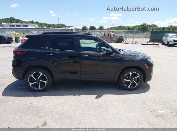 KL79MUSL6PB207093 2023 CHEVROLET TRAILBLAZER Black Вид задньої частини салону