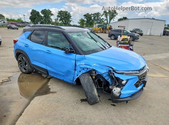 KL79MUSL6RB133158 2024 CHEVROLET TRAILBLAZER Blue 