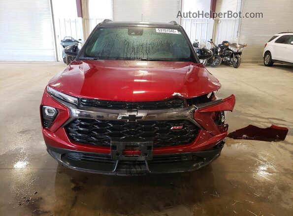 KL79MUSL6SB012524 2025 CHEVROLET TRAILBLAZER Maroon 