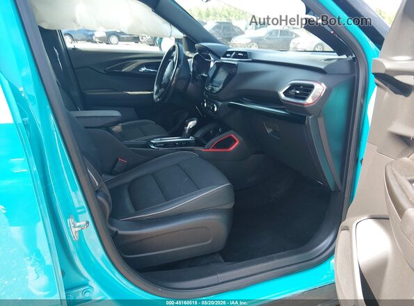 KL79MUSL7MB130777 2021 CHEVROLET TRAILBLAZER Blue Vista interior delantera