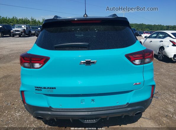 KL79MUSL7MB130777 2021 CHEVROLET TRAILBLAZER Blue 