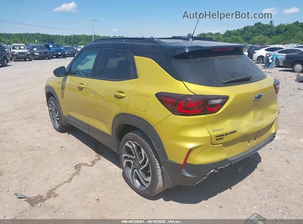 KL79MUSL8RB126423 2024 CHEVROLET TRAILBLAZER Yellow Հետևի ձախ